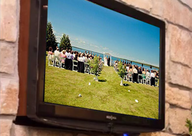 wedding video sheboygan played at reception